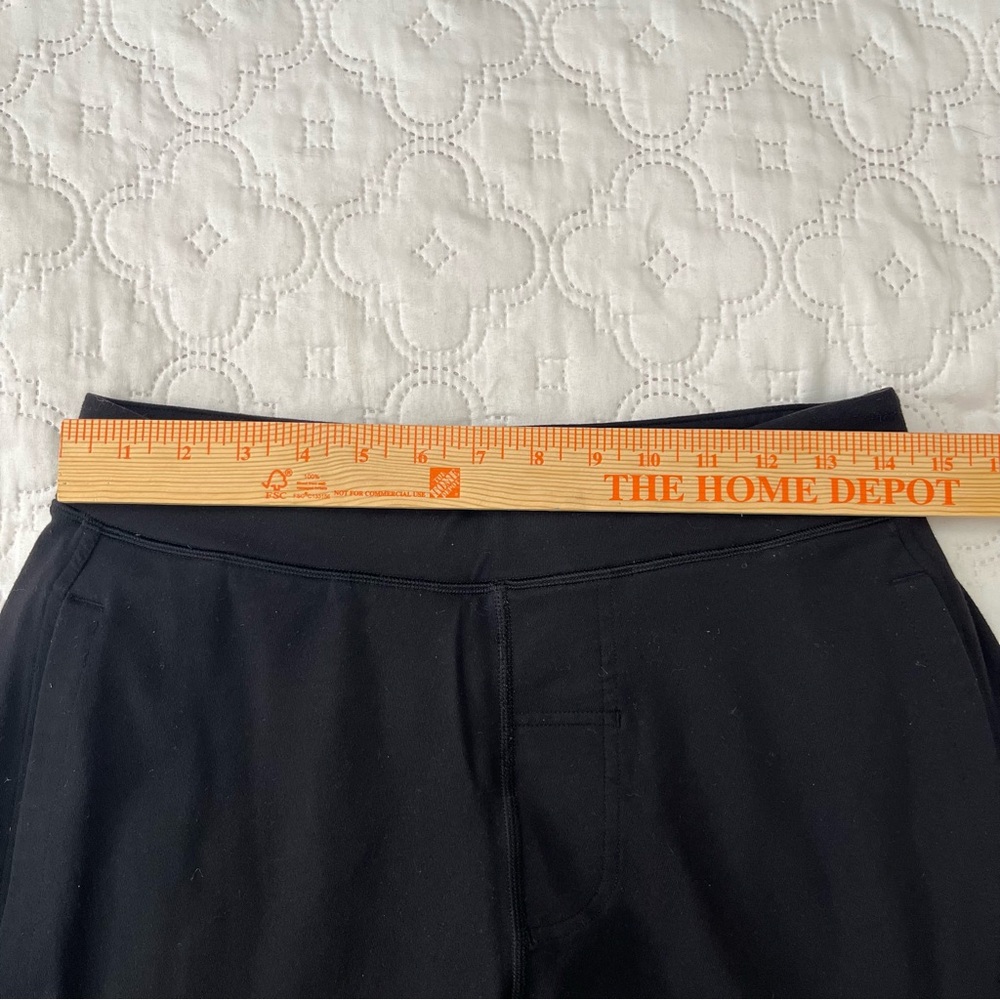 Lululemon Men’s Kung Fu Pant Black M Medium Straight Leg Octagon Logo Vintage - Picture 6 of 17